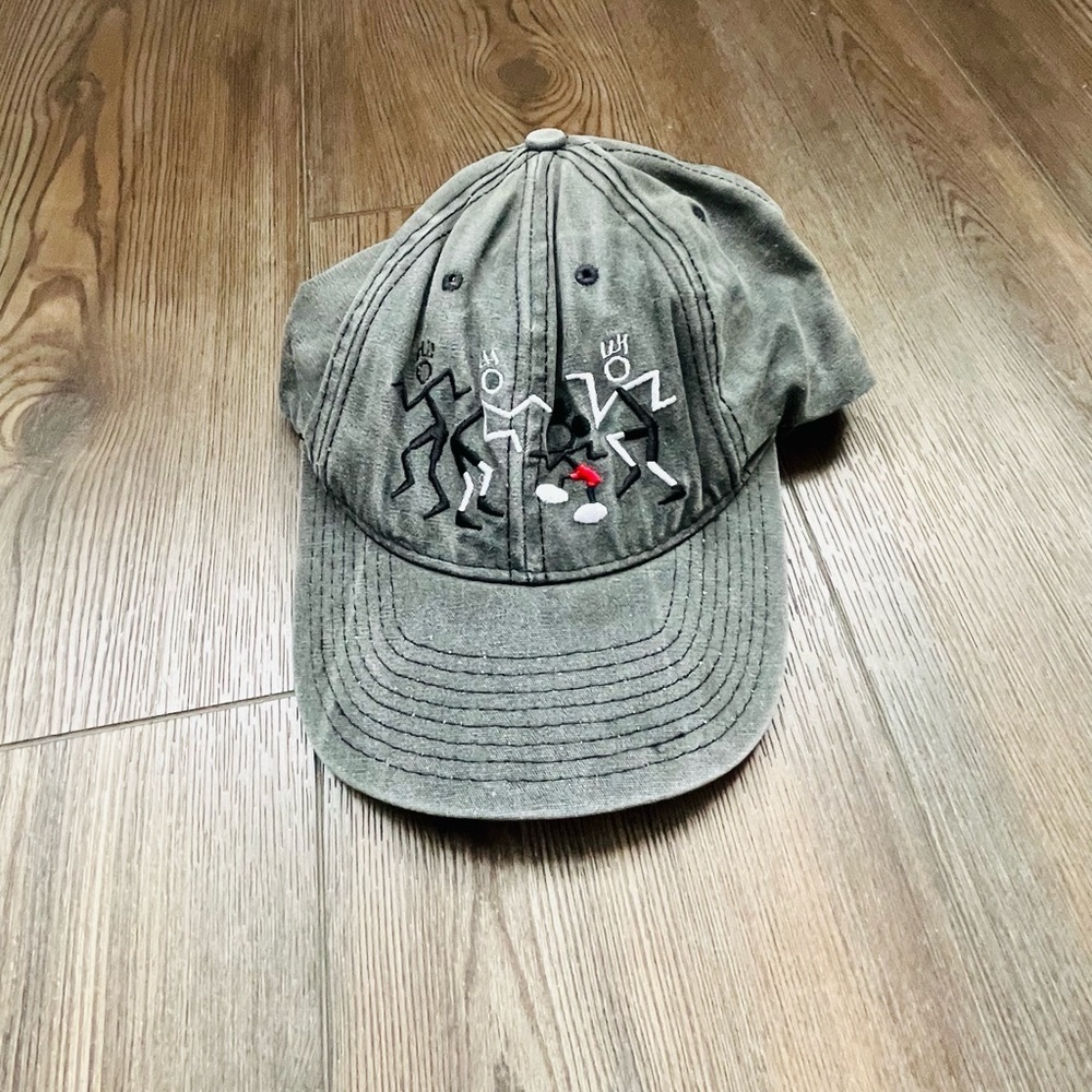 Gray Embroidered Cap - Picture 9 of 9